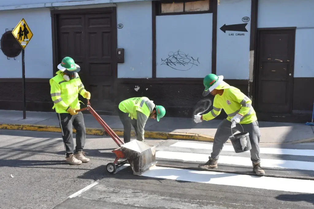 Servicio de demarcación vial en Temuco y Araucanía