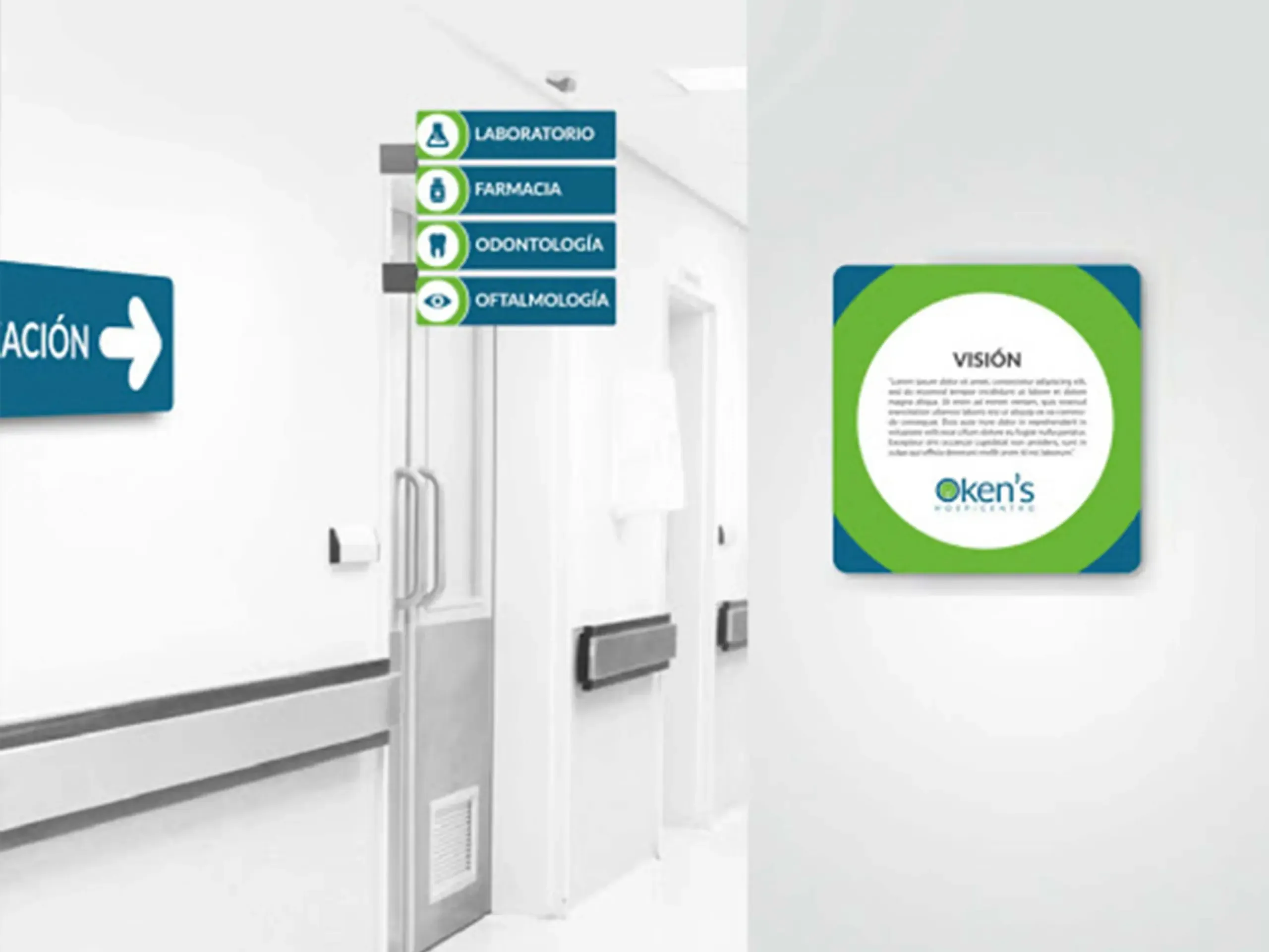 Señalética interior corporativa Temuco